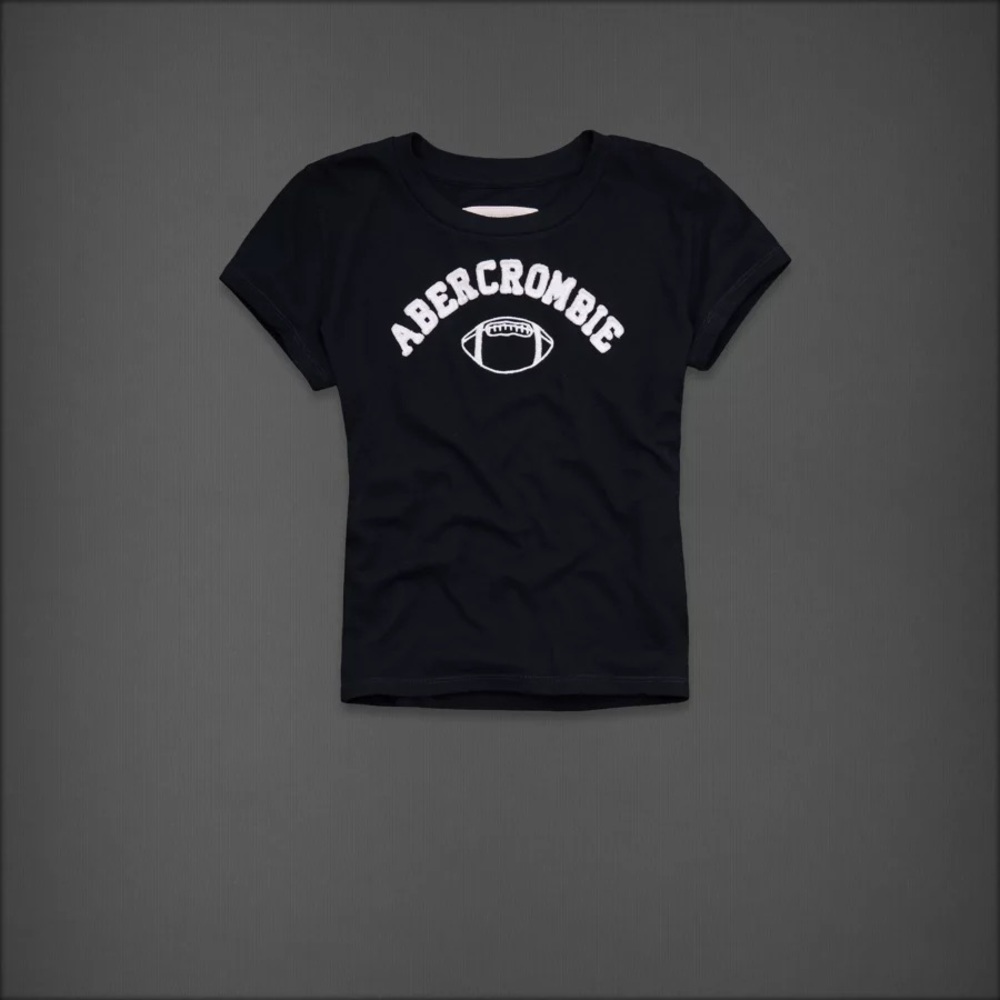 NWT Abercrombie & Fitch a&f classic logo tee